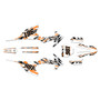 ktm 65sx graphics kit 2016-2023 twitch series orange-shift