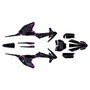 ktm 65sx graphics kit 2016-2023 twitch series magenta-shift