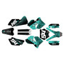 ktm 105sx graphics kit 2006-2012 fatality series teal