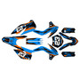 KTM 85SX & 105SX graphics kit 2013-2015 guard series cyan