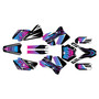 ktm 85sx graphics kit 2006-2012 rugged series magenta-shift