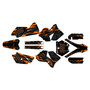 ktm 105sx graphics kit 2006-2012 twitch series orange