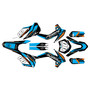 KTM 85SX & 105SX graphics kit 2013-2015 rugged series cyan