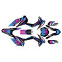 KTM 85SX & 105SX graphics kit 2013-2015 rugged series magenta-shift