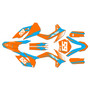 KTM 85SX & 105SX graphics kit 2015-2017 bold series cyan