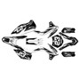 ktm 105sx graphics kit 2015-2017 guard series white