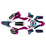 KTM 85SX & 105SX graphics kit 2015-2017 cyrus series magenta