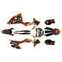 ktm 85sx graphics kit 2018-2024 cyrus series orange