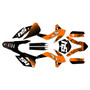 ktm 85sx graphics kit 2015-2017 fatality series orange