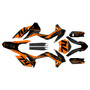 ktm 105sx graphics kit 2015-2017 prestige series orange-shift