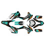 ktm 105sx graphics kit 2015-2017 rugged series teal
