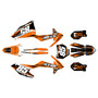 ktm 85sx graphics kit 2018-2024 guard series orange
