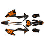 ktm 85sx graphics kit 2018-2024 guard series orange-shift