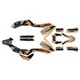 ktm 690smc graphics kit 2008-2011 orange-crew series tan