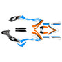 ktm 690smc graphics kit 2008-2011 razor series cyan
