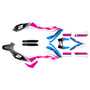 ktm 690smc graphics kit 2008-2011 razor series magenta