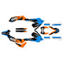 ktm 690smc graphics kit 2008-2011 screech series cyan