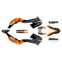 ktm 690smc graphics kit 2014-2018 screech series orange