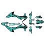 ktm 690smcr graphics kit 2019-2024 ember series teal