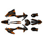 ktm 85sx graphics kit 2018-2024 twitch series orange