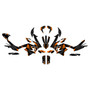 ktm 790adv graphics kit 2019-2022 twitch series orange