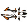ktm 690smcr graphics kit 2019-2024 guard series orange