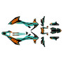 ktm 690smcr graphics kit 2019-2024 guard series teal