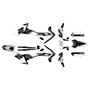 ktm 690smcr graphics kit 2019-2024 razor series white