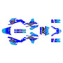ssr sr110 graphics kit 2021-2026 blitz series blue