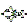 mototec pro graphics kit all years spear series rainbow