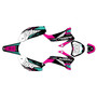 ssr sr125tr graphics kit 2021-2025 rugged series magenta-teal