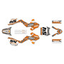 ssr sr110 graphics kit 2021-2026 split series orange