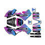 losi promoto graphics kit all years crew series cyan-magenta