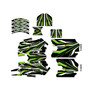 stacyc 16ebrushed graphics kit all years prime series green