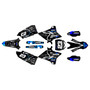 yamaha yz250x graphics kit 2016-2022 acid series blue
