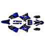 yamaha yz250x graphics kit 2016-2022 acid series blue-shift