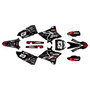 yamaha yz250x graphics kit 2016-2022 acid series red