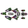 yamaha yz125x graphics kit 2020-2022 core series green