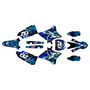 yamaha yz125x graphics kit 2020-2022 core series blue