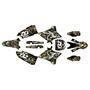 yamaha yz125x graphics kit 2020-2022 core series gold