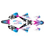 yamaha yz125x graphics kit 2020-2022 dream series magenta