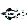 yamaha yz125x graphics kit 2020-2022 future series cyan