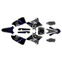 yamaha yz125x graphics kit 2020-2022 future series blue-shift