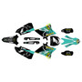 yamaha yz125x graphics kit 2020-2022 lancaster series teal