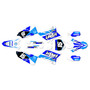 yamaha yz125x graphics kit 2020-2022 race series blue