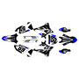 yamaha yz125x graphics kit 2020-2022 shatter series blue