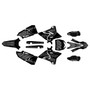 yamaha yz250x graphics kit 2016-2022 rebel series smoke