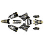 yamaha yz250x graphics kit 2016-2022 rebel series gold
