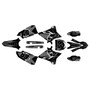 yamaha yz250x graphics kit 2016-2022 shatter series smoke