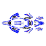 yamaha yz125x graphics kit 2023-2026 lethal series blue